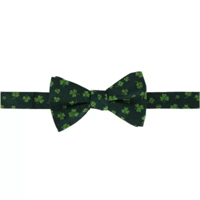 Shamrock Novelty Silk Bow Tie