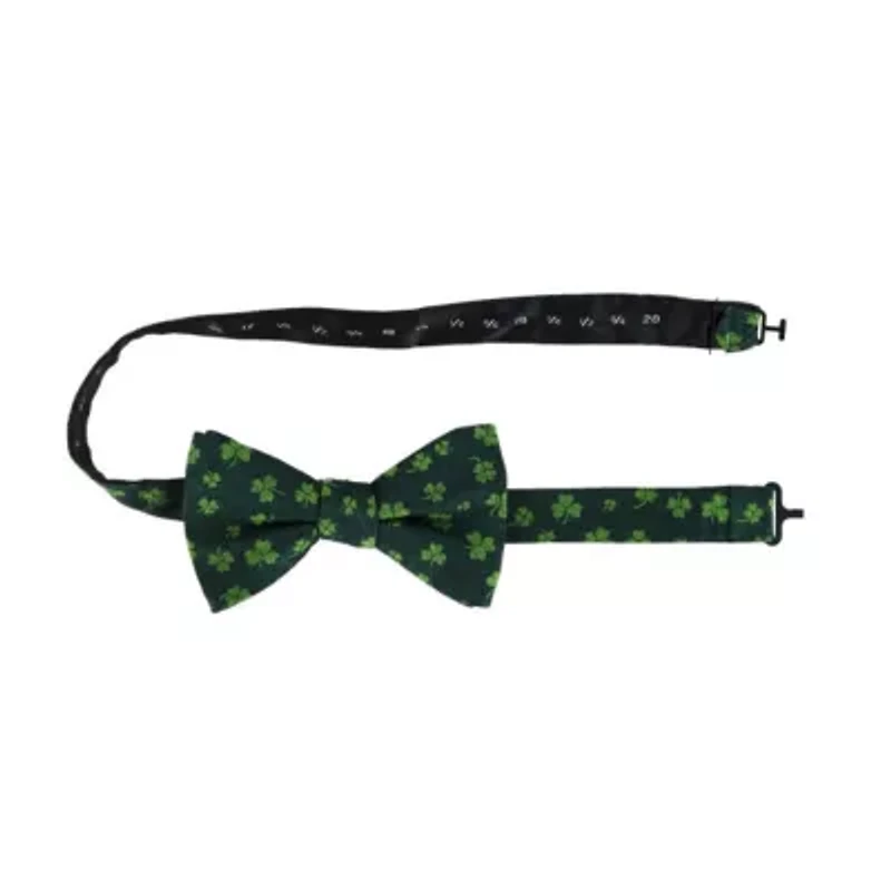 Shamrock Novelty Silk Bow Tie
