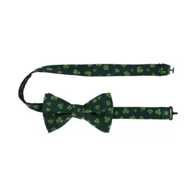 Shamrock Novelty Silk Bow Tie