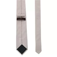 Baldwin Metallic Dash Silk Business Necktie