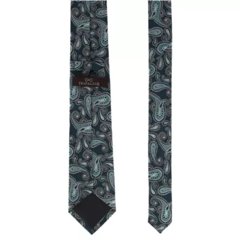Wharton Wavy Paisley Silk Novelty Necktie