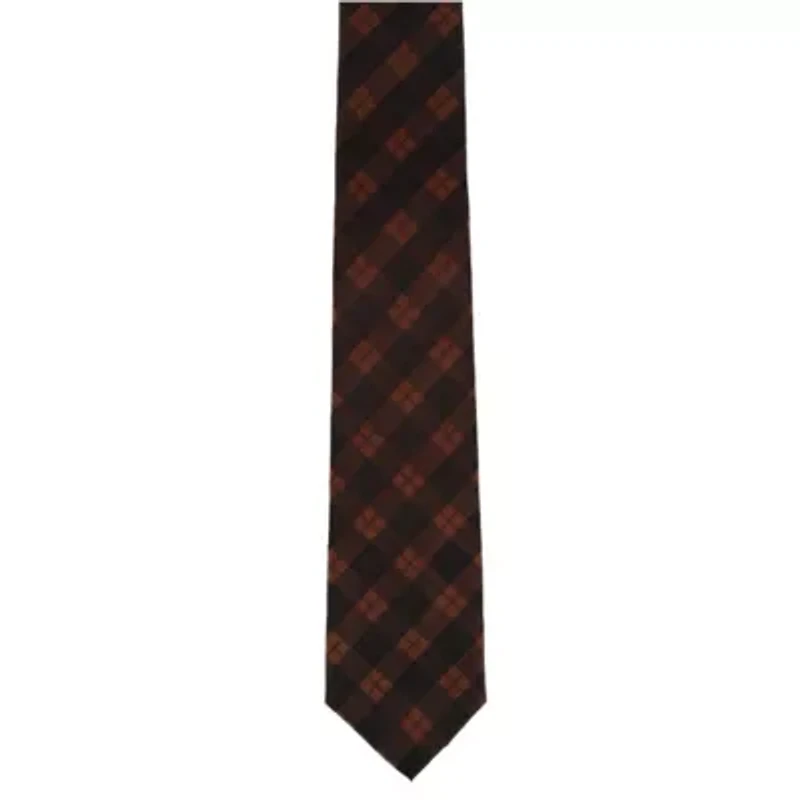 Digby Checkered Plaid Silk Necktie