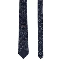 Domenico the Grande Damask Patterned Silk Necktie