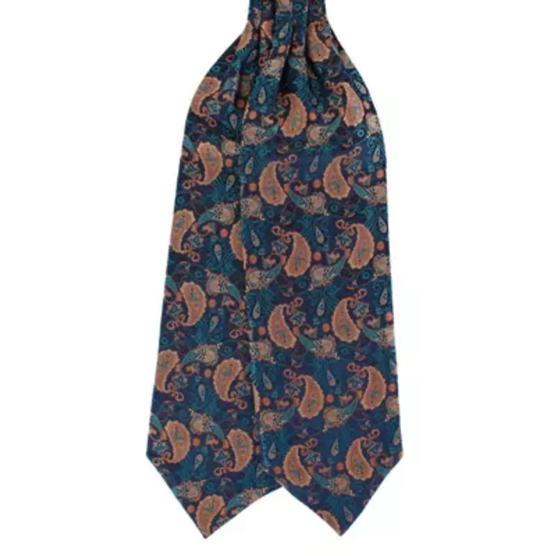 The Prince Stately Paisley Silk Ascot
