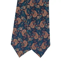 The Prince Stately Paisley Silk Ascot