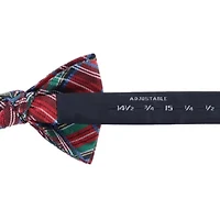 Nicholas Tartan Plaid Silk Bow Tie