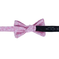 Hanami Cherry Blossom Burst Linen Blend Novelty Bowtie