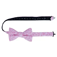 Hanami Cherry Blossom Burst Linen Blend Novelty Bowtie