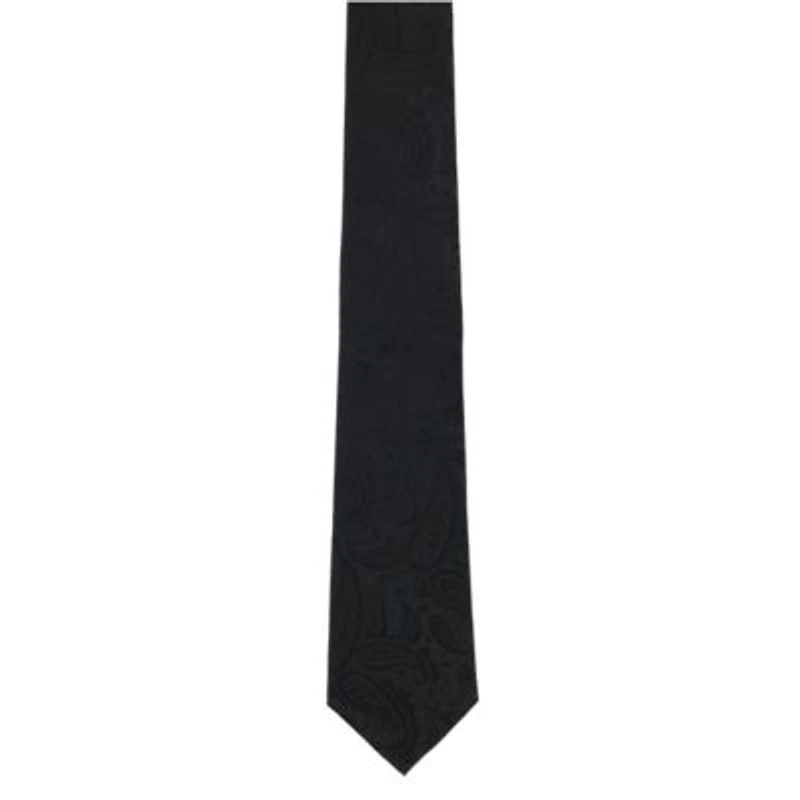 Big and Tall Banbury Tone on Paisley Silk Necktie