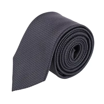 The Monte Bello Interlocked Silk Big and Tall Necktie