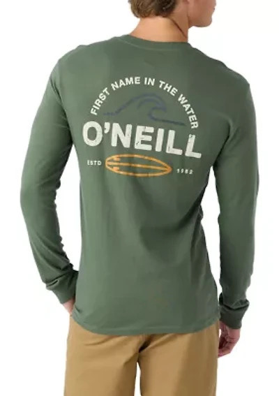 Men's Rip Tide Long Sleeve Graphic T-Shirt