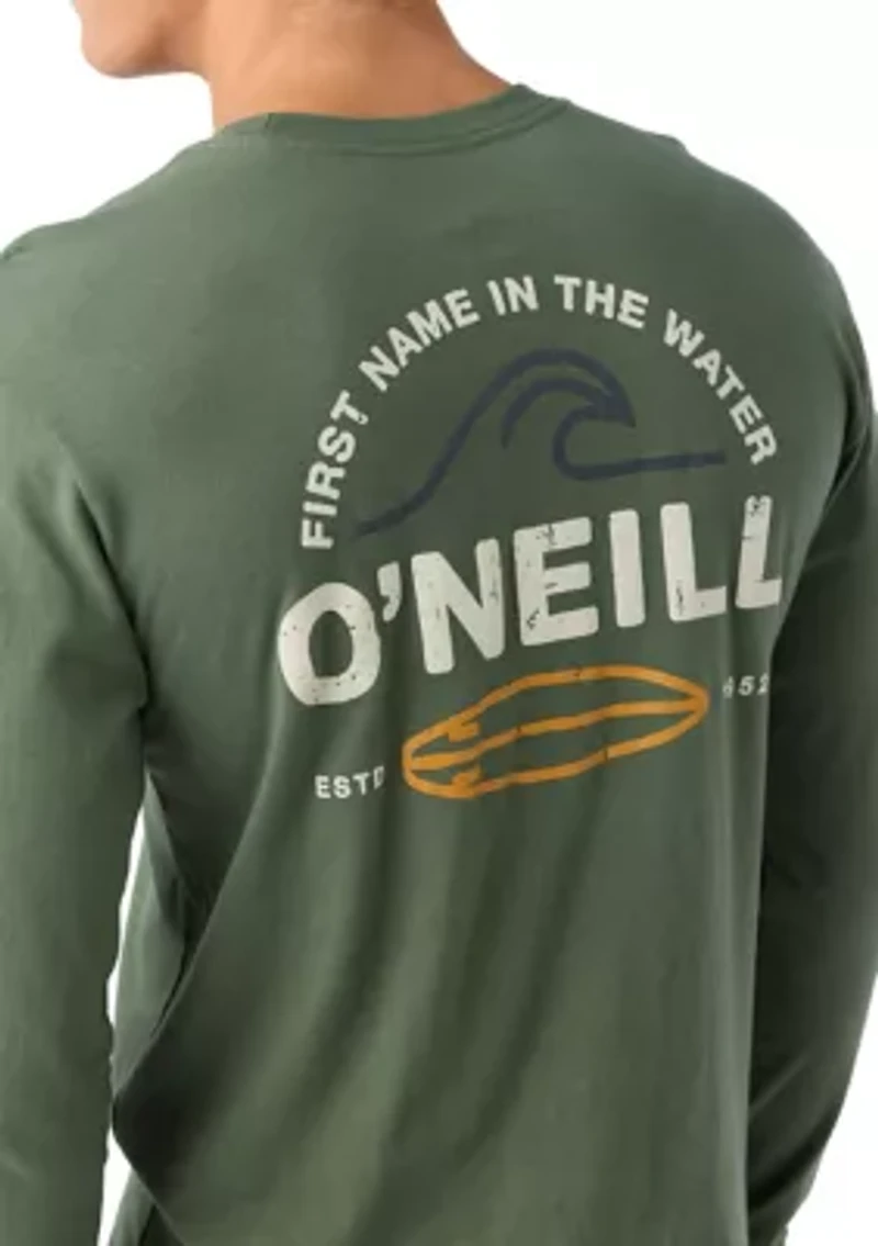 Men's Rip Tide Long Sleeve Graphic T-Shirt