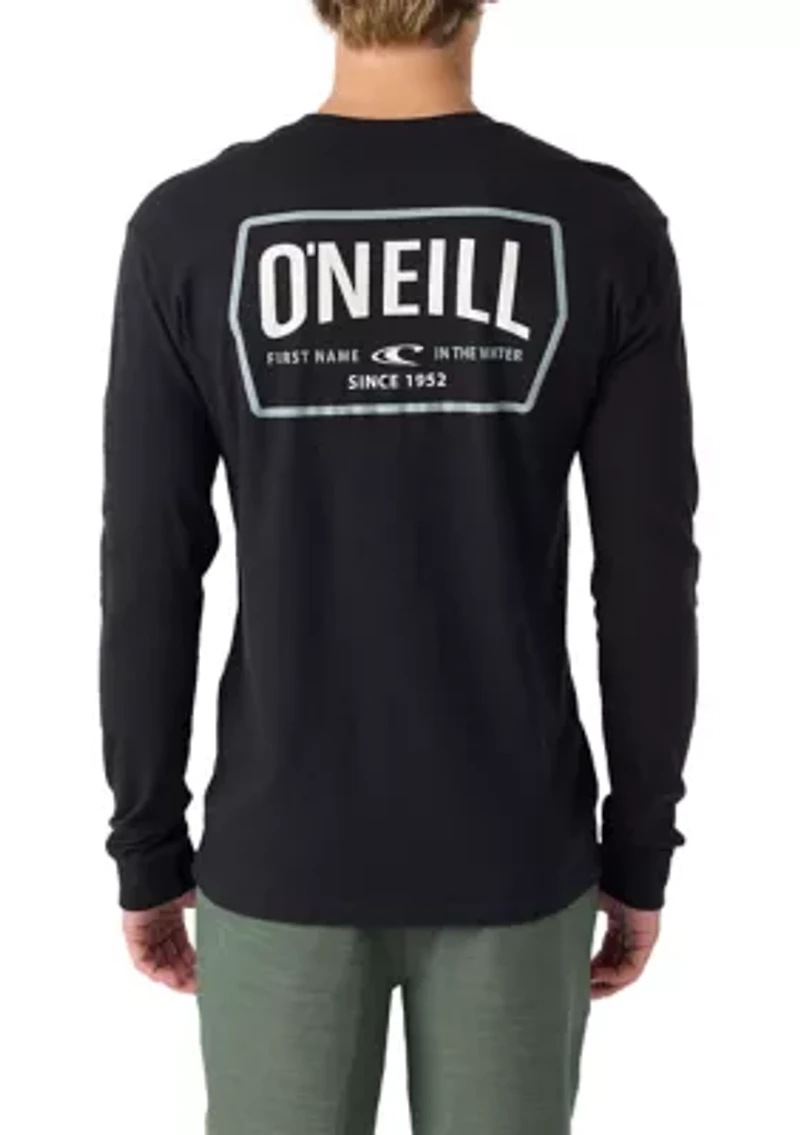 Men's Dither Long Sleeve Graphic T-Shirt