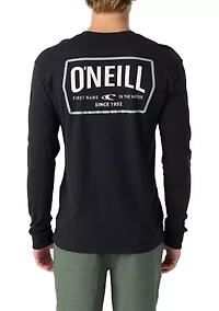 Men's Dither Long Sleeve Graphic T-Shirt