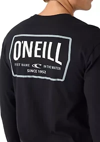 Men's Dither Long Sleeve Graphic T-Shirt