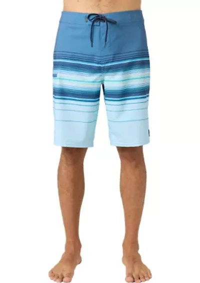 Hyperfreak Heat Stripe 21 Swim Trunks