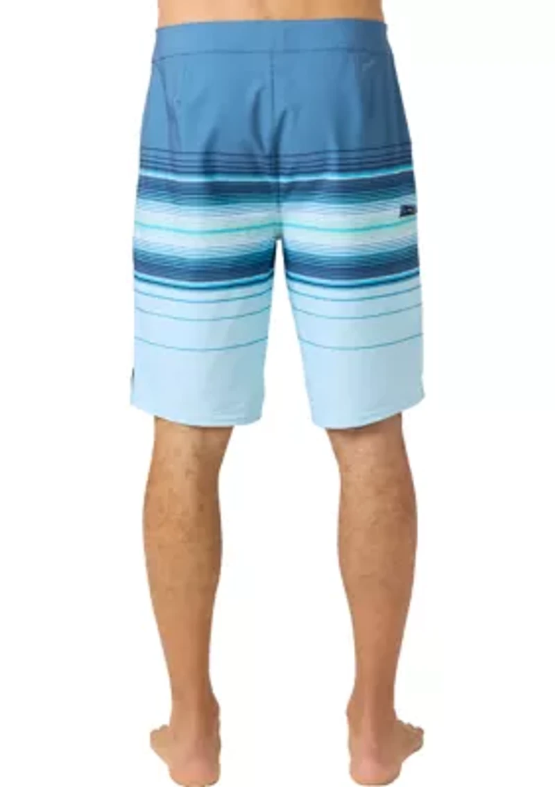Hyperfreak Heat Stripe 21 Swim Trunks