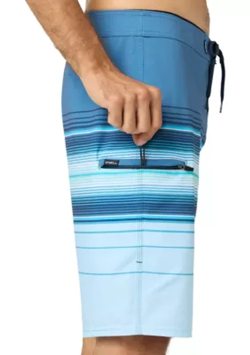 Hyperfreak Heat Stripe 21 Swim Trunks