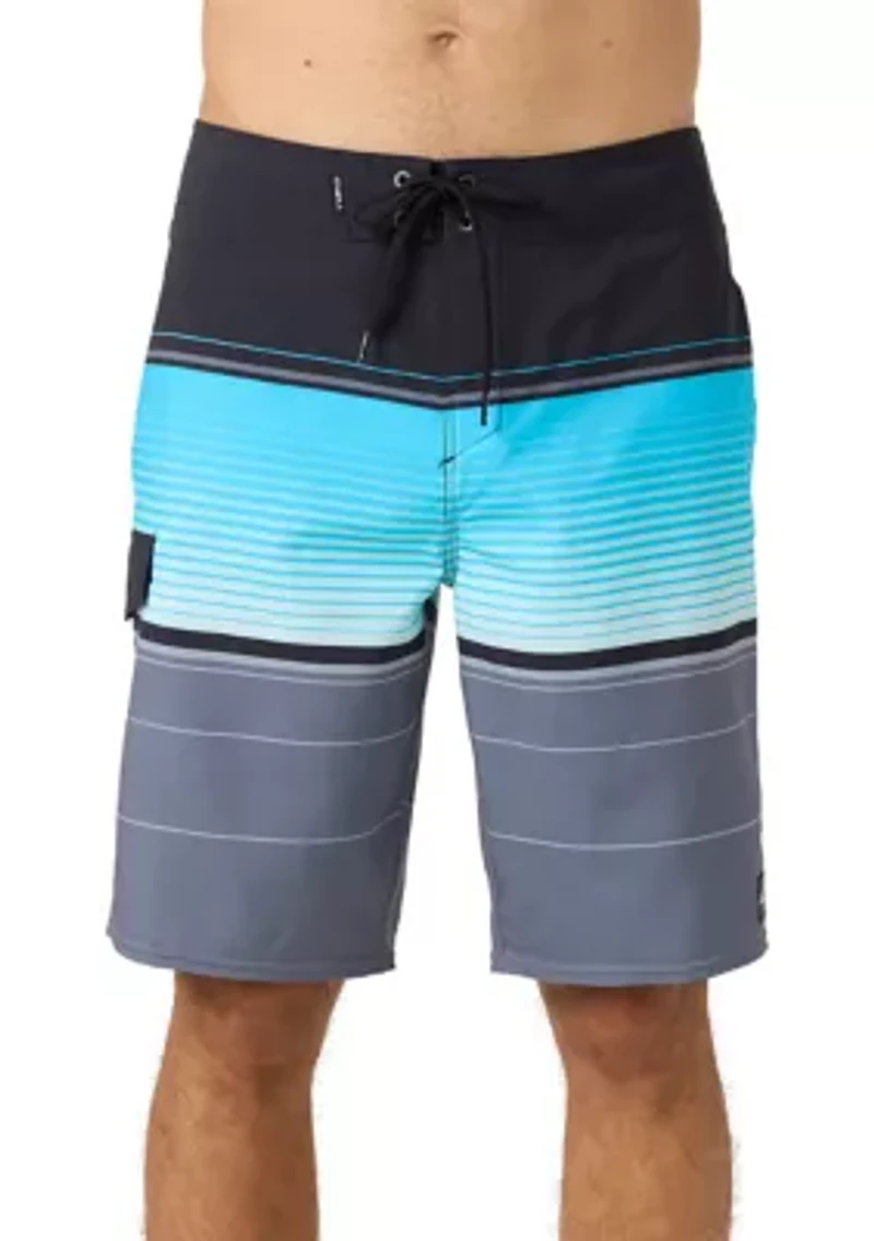 Lennox Stripe Swim Shorts