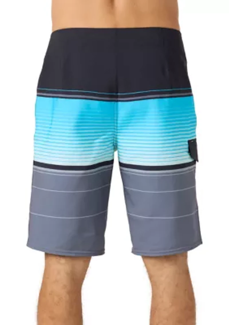 Lennox Stripe Swim Shorts