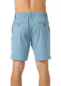 Reserve Light Check Scallop Shorts