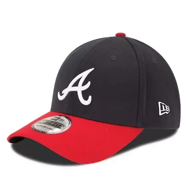 MLB Navy/Red Atlanta Braves Team Classic Home 39THIRTY Flex Hat