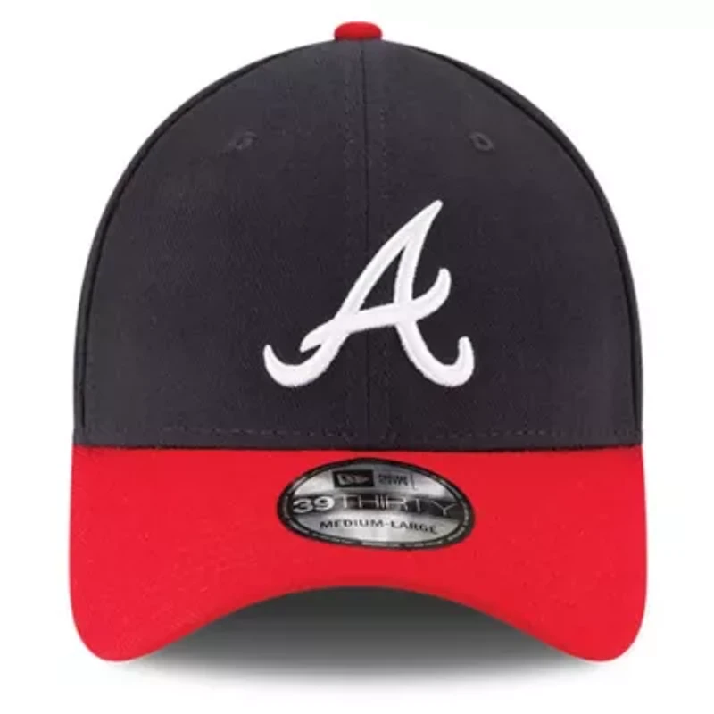 MLB Navy/Red Atlanta Braves Team Classic Home 39THIRTY Flex Hat