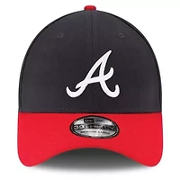 MLB Navy/Red Atlanta Braves Team Classic Home 39THIRTY Flex Hat