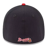 MLB Navy/Red Atlanta Braves Team Classic Home 39THIRTY Flex Hat