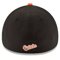 MLB Black/White Baltimore Orioles Team Classic 39THIRTY Flex Hat