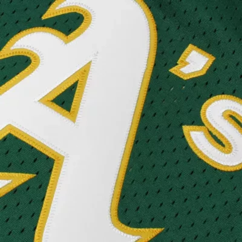 Oakland Athletics MLB Rickey Henderson 1991 Cooperstown Mesh Batting Practice Jersey