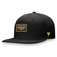 NHL Fanatics Pittsburgh Penguins Authentic Pro Prime Snapback Hat