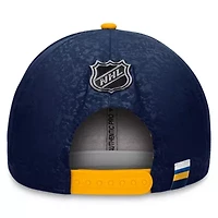 NHL Fanatics Navy/Gold St. Louis Blues Authentic Pro Rink Two-Tone Snapback Hat