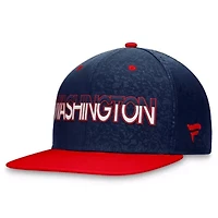 NHL Fanatics Navy/Red Washington Capitals Authentic Pro Rink Two-Tone Snapback Hat