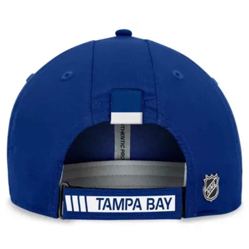 NHL Fanatics Tampa Bay Lightning Authentic Pro Rink Adjustable Hat