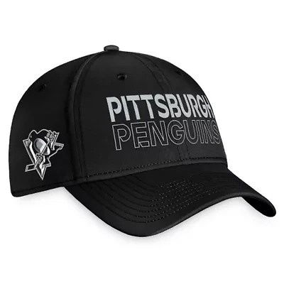 NHL Fanatics Pittsburgh Penguins Authentic Pro Road Flex Hat