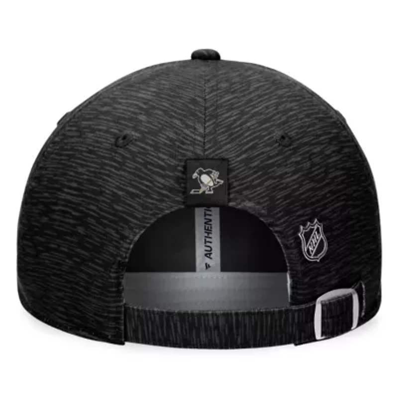 NHL Fanatics Pittsburgh Penguins Authentic Pro Road Adjustable Hat