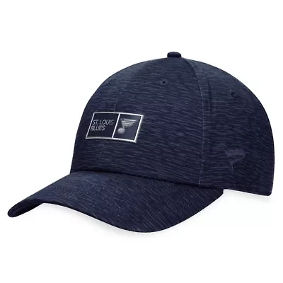 NHL Fanatics St. Louis Blues Authentic Pro Road Adjustable Hat