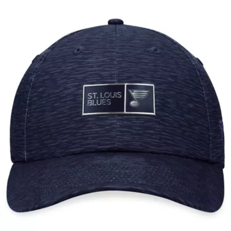 NHL Fanatics St. Louis Blues Authentic Pro Road Adjustable Hat