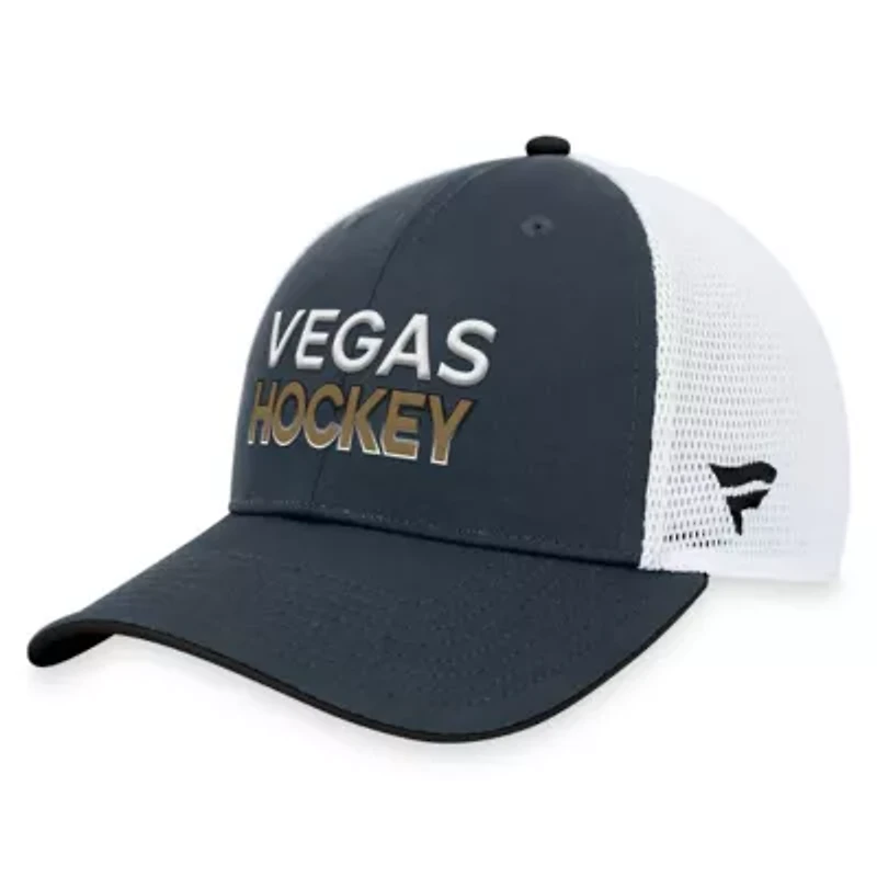 NHL Fanatics Vegas Golden Knights Rink Trucker Adjustable Hat