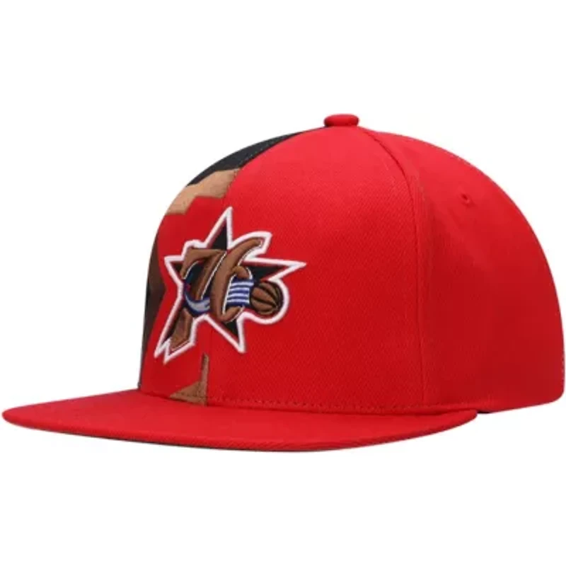 NBA Philadelphia 76ers Hardwood Classics Retroline Snapback Hat