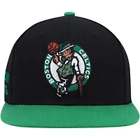 NBA Black/Green Boston Celtics Side Core 2.0 Snapback Hat