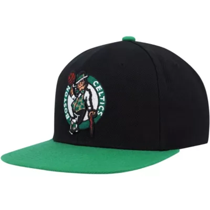 NBA Black/Green Boston Celtics Side Core 2.0 Snapback Hat