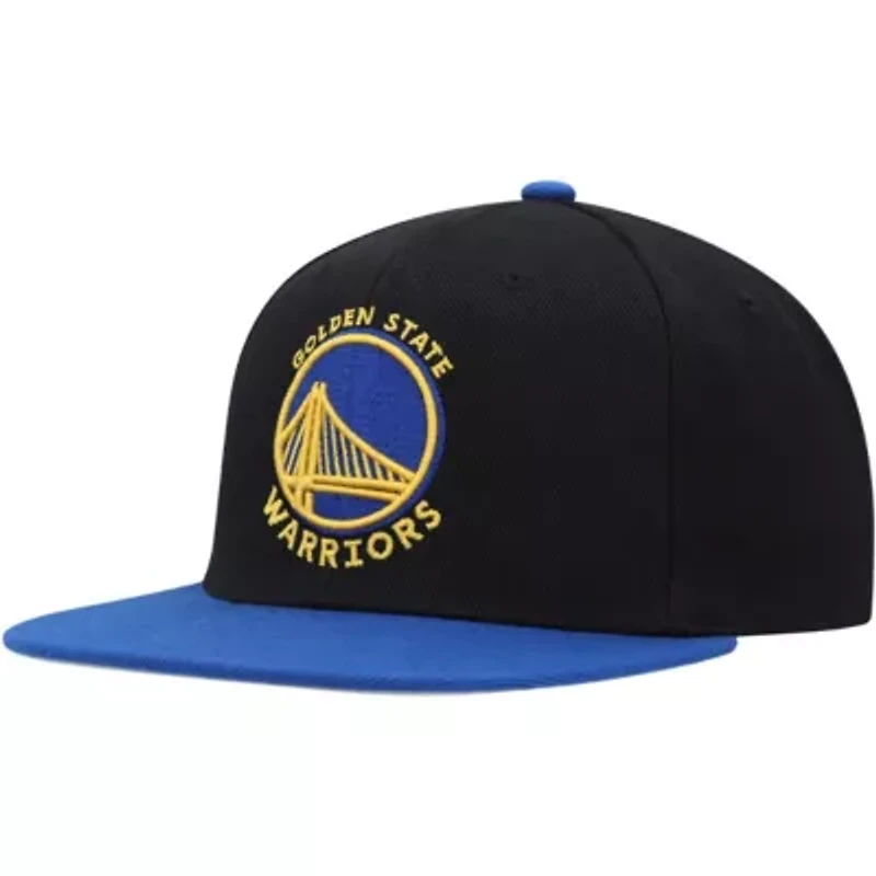 NBA Black/Royal Golden State Warriors Side Core 2.0 Snapback Hat