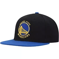 NBA Black/Royal Golden State Warriors Side Core 2.0 Snapback Hat
