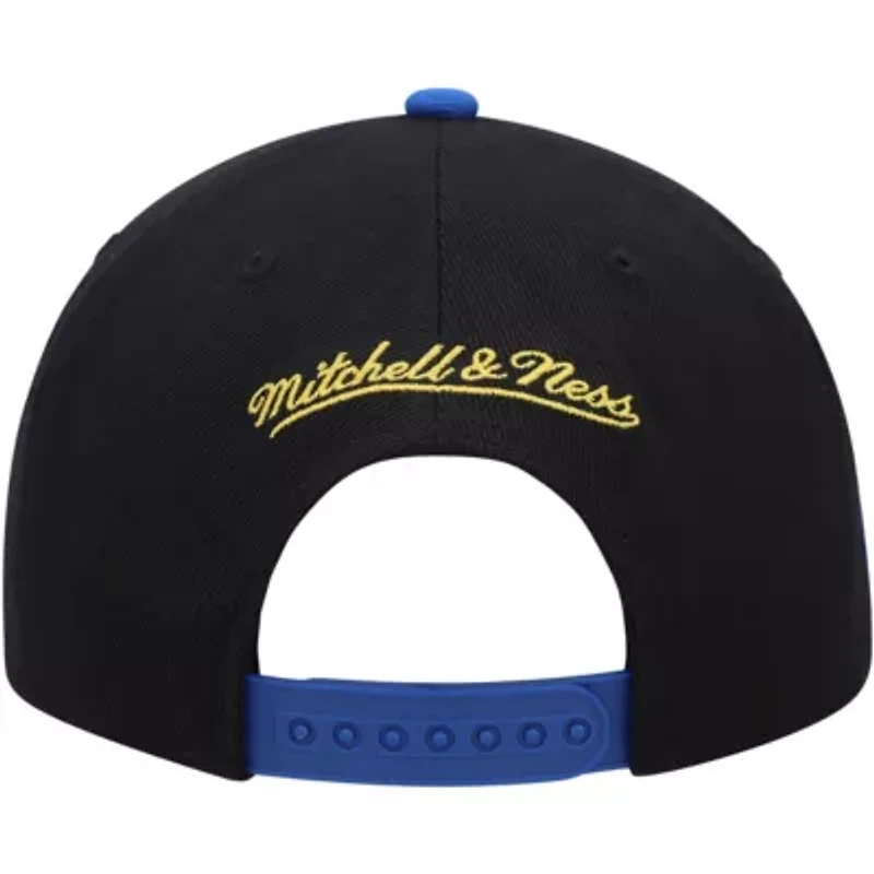 NBA Black/Royal Golden State Warriors Side Core 2.0 Snapback Hat