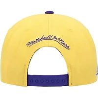 NBA Gold/Purple Los Angeles Lakers Side Core 2.0 Snapback Hat