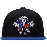 NBA Black/Royal Philadelphia 76ers Side Core 2.0 Snapback Hat