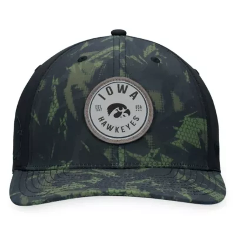 NCAA Iowa Hawkeyes OHT Military Appreciation Render Flex Hat