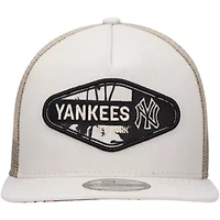 MLB New York Yankees Retro Beachin' Patch A-Frame Trucker 9FIFTY Snapback Hat